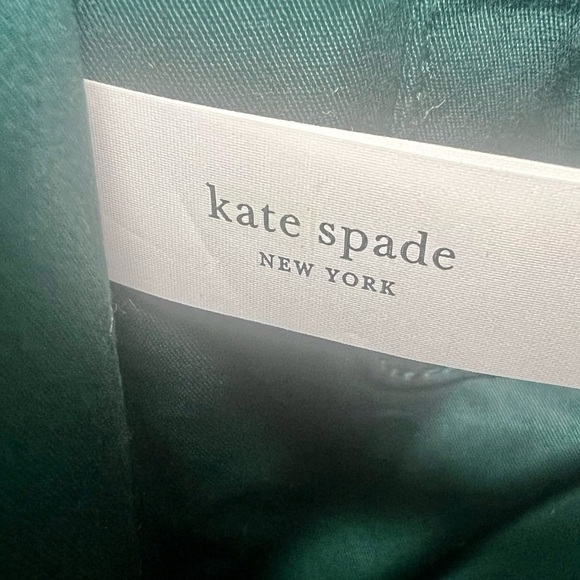 KATE SPADE Green and Pink Striped Tote - EUC - Picture 15 of 15
